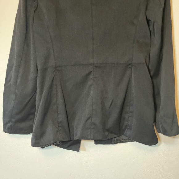 Giorgio Armani Women's Black Wool Blazer Jacket Made in Italy Sz 40 Giacca Donna - Picture 9 of 12